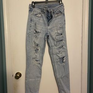 American eagle mom jeans